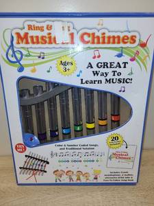 lot 95 image: Ring & Sing Musical Chimes 8-Note Metallophone Ages 3