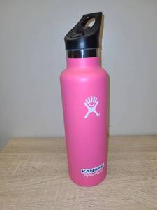 lot 120 image: Hydro Flask Kansas Water Bottle Pink
