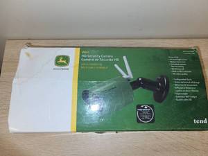 lot 122 image: NEW John Deere WiFi HD Security Camera for Outdoor Use