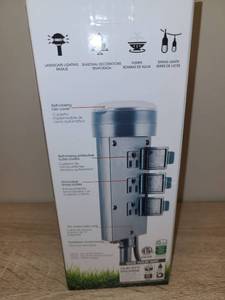 lot 134 image: 6-Outlet Yard Stake Timer Outdoor Plug-in