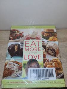lot 136 image: Marlene Koch Eat More of What You Love Cookbook