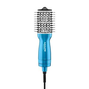 lot 5450 image: BaBylissPRO Nano Titanium 2 Inch Compact Hot Air Brush, Hair Styling Tools & Appliances, BNTMHBUC, Blue - Retail $75
