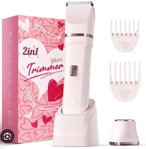 lot 5517 image: Risina Bikini Trimmer 2-in-1 Electric Hair Removal Device&nbsp