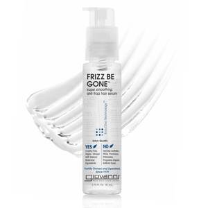 lot 5568 image: GIOVANNI ECO CHIC Frizz Be Gone - Super Smoothing Anti-Frizz Hair Serum, Adds Shine, Seals in Color, Infused with Natural Botanical Ingredients, Salon Quality, No Parabens - 2.75 oz (1 Pack) - Retail $10