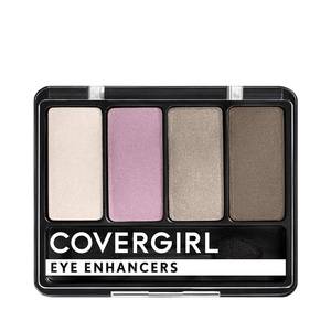 lot 5576 image: COVERGIRL - Eye Enhancers 4-Kit Eyeshadow, silky, sheer formula, double ended applicator, 100% Cruelty-free - Retail $10