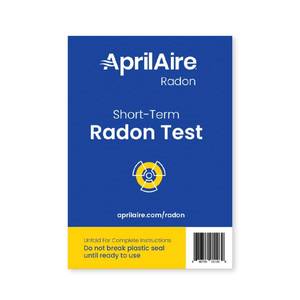 lot 5579 image: AprilAire Radon Gas Home Test Kit, Short Term, Prepaid Shipping & Lab Fees Included, Easy to use, EPA Approved Method (Pack of 1) - Retail $22