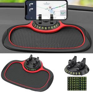 lot 4305 image: Multifunction Car Anti-Slip Mat with Auto Phone Holder and Extra Large Pad for Phones, Keys, Gadgets