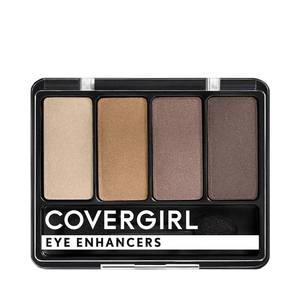 lot 4347 image: COVERGIRL - Eye Enhancers 4-Kit Eyeshadow, silky, sheer formula, double ended applicator, 100% Cruelty-free
