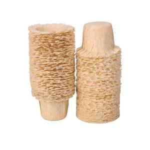 lot 4363 image: 100 Count Natural Disposable Coffee Paper Filters Compatible with Keurig Reusable Single Serve Pods Coffee Maker