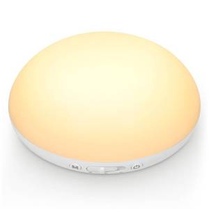 lot 4384 image: TOZING Egg Light for Nursery, Portable Baby Night Light for Breastfeeding, Rechargeable Baby Nightlight with Timer, Dimmable Battery Powered Red Lamp, Ultra-Long Battery Life