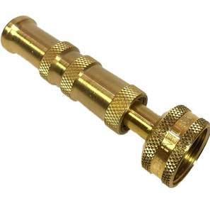 lot 4421 image: Brass Hose Nozzle - Made in the U.S.A.