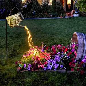 lot 4432 image: VOOKRY Solar Watering Can Lights, Large Retro Metal Hanging Solar Lights Outdoor Waterproof, Gifts for Women Mom Grandma Birthday, Outside Yard Garden Porch Lawn Patio Decoration, Warm White
