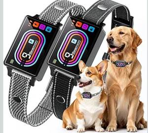 lot 4532 image: Dog Bark Collar 2 Pack, Smart Bark Collars for Dogs 5-130 lbs, Upgraded Anti Bark Training Collar with Beep, Vibration &amp Shock, 9 Sensitivity Levels, 5 Training Modes, Rechargeable &amp IPX7 Waterproof