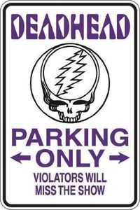 lot 4412 image: Lilyanaen New Metal Sign Aluminum Sign Yard Fence Garage Decorative Sign Deadhead Parking Only Wall Sign for Outdoor & Indoor 8x12