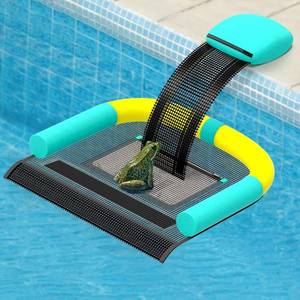 lot 4675 image: Poolvio Animal Saving Escape Ramp for Pool, Save Critters in Swimming Pool Device Handy, Pool Accessories in Floating Ramp Rescues Saving Frogs, Toads Animal Mice, Birds
