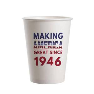 lot 2183 image: SharkBliss 1946 80th Birthday Party Cups 9oz Pink 20 Pack for Men Women Party Like Its 1946