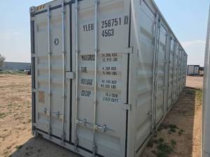 lot 34 image: 40 One-Trip Shipping Container - Secure Storage  Conex - Four Side Doors