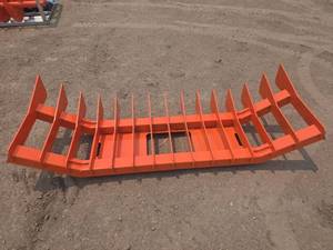 lot 6337 image: PABREAK RT140 Skid Steer Root Rake
