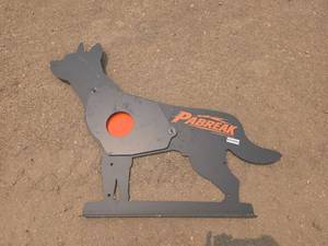lot 6345 image: PABREAK RB-2401 Shaped Shooting Target