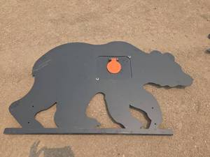 lot 6351 image: PABREAK RB-2401 Shaped Shooting Target