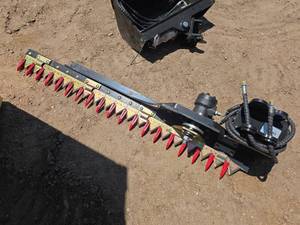 lot 6453 image: Mini Excavator Sickle Bar Mower