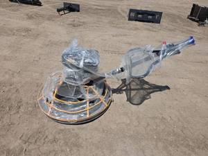 lot 6541 image: Hand-Held Trowel Concrete Power Tool Model 90B 200mm