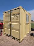 Shipping Container CTTN 000130 10ft Storage Unit with Window and Door