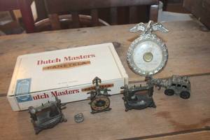 lot 1691 image: Vintage Metal Pencil Sharpeners and More
