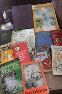 lot 1693 image: Vintage Cookbooks and More