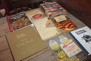 lot 1726 image: Vintage Cookbooks and More