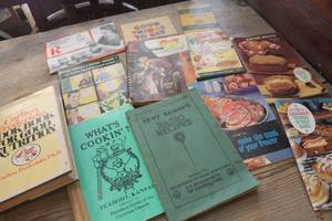 lot 1727 image: Vintage Cookbooks