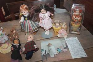 lot 1744 image: Vintage Dolls and More