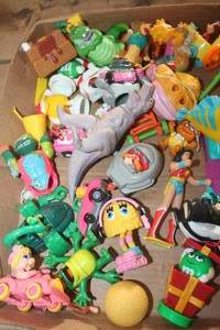 lot 1765 image: Misc. Vtg. McDonalds Toys and More