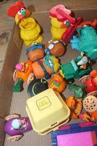 lot 1766 image: Misc. Vtg. McDonalds Toys and More