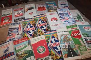 lot 1783 image: Vintage Road Maps