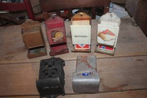 Vintage Matchbox Holders