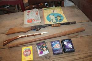 lot 1832 image: Vintage Childrens Toys, Books and More