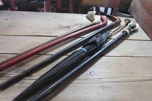 lot 1852 image: Vintage Canes and Umbrella