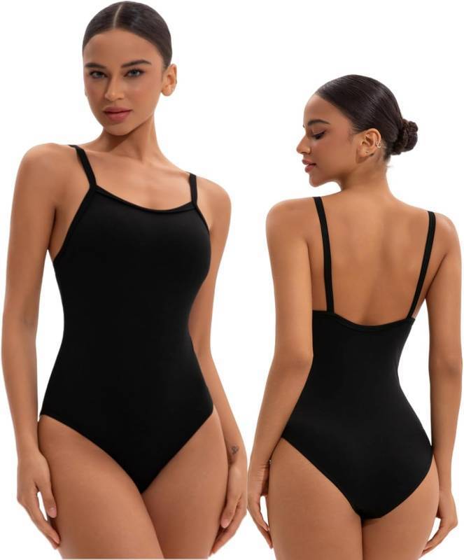 lot 20273 image: Seamless Women and Girls Ballet Dance Leotards Costume camisole leotard Undergarment Gymnastic Leotard SIZE M