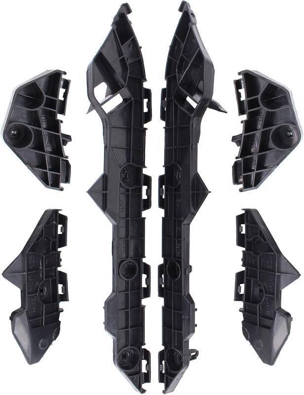 lot 20774 image: ApplianPar 6Pcs Rear Left and Right Bumper Cover Retainer Brackets Kit Bumper Mount Support for Toyota Corolla 2009-2013