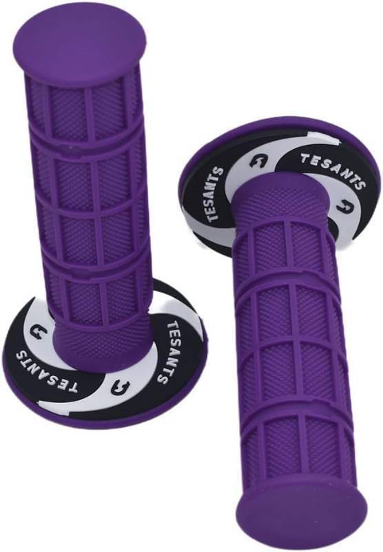 lot 21268 image: 78 22mm-24mm Motorcycle Hand Grips, Design with Textured Surface Grips Replacement for 50cc-125cc CRF70 CRF80 KLX300 KX65 SSR125 Pit Dirt Bike ATV Quad Motocross Motorcycles CT100U CT200U Mini Bike