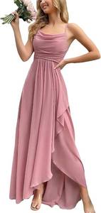 lot 26848 image: Womens Formal Evening Gown Elegant Long Prom Dress Summer Wedding Guest Party Cocktail Bridesmaid Maxi Dress SIZE XL