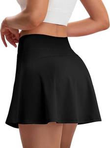 lot 26903 image: DLOODA Skorts for Woman, Tennis Skirt with Pockets Shorts Golf Skort High Waisted Athletic Skirts Workout Pickleball SIZE L