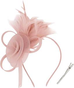 lot 26955 image: AMCAMI Fascinators Hats with Feather for Women 2026 Derby Hats Small Tea Party Hat with Headband