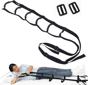 lot 26995 image: Bed Ladder Assist Pull Up Sit Up with 6 Handles, Adjustable Rope Bed Ladder Strap, Bed Rope Ladder Helper for Seniors, Pregnant, Handicap, Injury