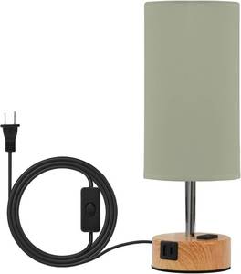 lot 27070 image: Bedside Table Lamp Touch Control with USB Port,Sage Green 3 Way Dimmable Nightstand Lamp for Bedroom, Dorm, Living Room, Office