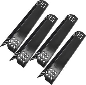 lot 27107 image: 4 Pcs Flame Tamers for Grill Master Grillmaster 720-0697, Nexgrill 720-0783E, 720-0830H Replacement Parts, Porcelain Steel Grill Heat Plate Shields for Kenmore 720-0830A 122.33492410 Nexgrill 720-0925