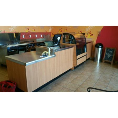 lot 7753 image: 5 Pieces- Stainless Top Workstation