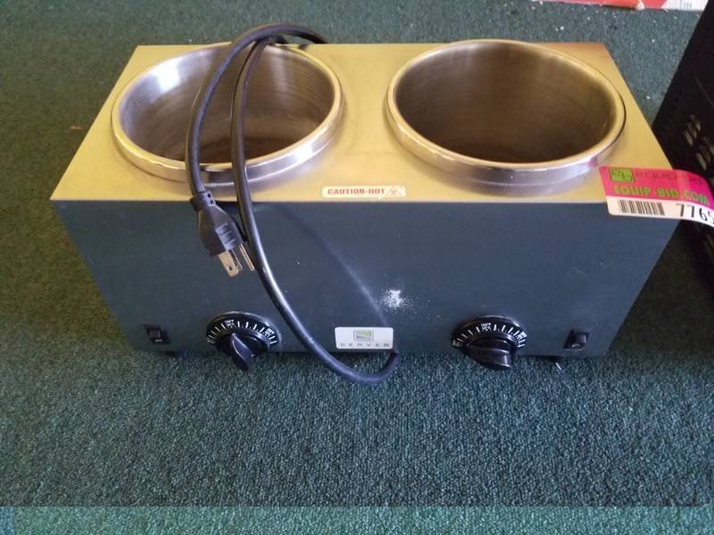 lot 7765 image: 2 Topping Warmers  Model TWIN FS