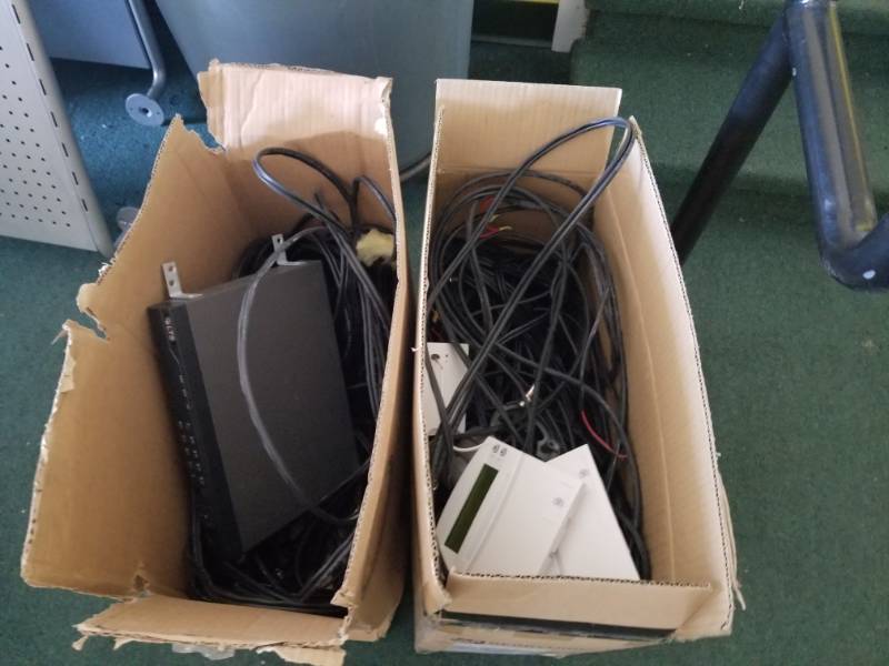 lot 7800 image: LTS Model # LTD8308T-FT and 2 Boxes Of Cable Cords